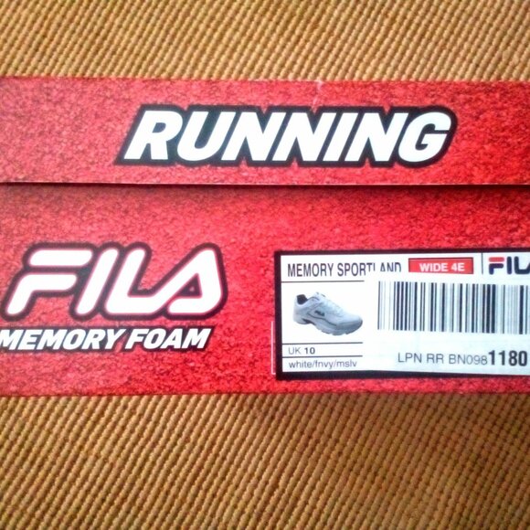 Memory Foam Fila Sportland: Wide (4E).  Lightweight. New main image 8
